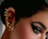 gold ear rings