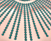 Sparkling Cyan Necklace