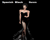 G/Spanish Black Gown
