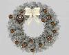 White Christmas Wreath