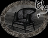 Dark Atique French Chair