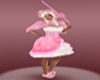 Lil bo peep costume pink