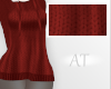 AT Red Knit Sweater