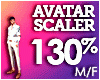 M AVATAR SCALER 130%