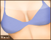 [Nx] Blue Bikini Top
