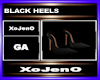 BLACK HEELS