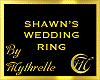 SHAWN'S WEDDING RING