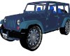 blue swaggas jeep