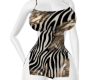 M zebra printed
