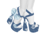 Animated Denim Butterfly