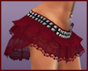Rogue Lace Skirt Red