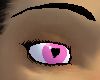 pink heart eyes