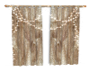 R -Khaki Curtain w/Lites