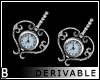 DRV Clock Earrings