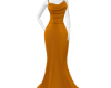 Ochre Orange Gown