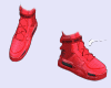 "Red sneakers"