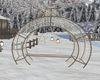 Christmas Decor Bench