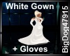 [BD]WhiteGown+Gloves