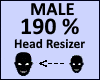 Head Scaler 190% Male