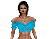 Faded Fairy Top Blue