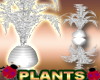 Reflective Silver Plants