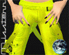 *m* Neon Yellow pants