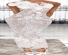 Whit Designer Lace Dress
