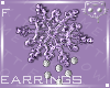 Earrings PurpleW 2 Ⓚ