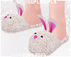 $K Bunny Slippers