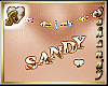 "S" SANDY NECKLACE GOLD