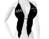 PRA - Black Halter Top