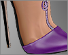 Purple Doll Heels