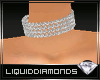 L~ Glam Diamonds Choker