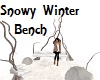 Snowy Winter Bench