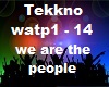 Tekkno we are the people