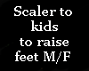 Scaler Kids Raise Feet