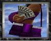 *purple purse w/actions