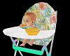 Realistic Baby Highchair