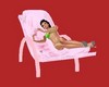 Pink Couple Love Chair