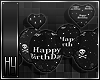 HY|B-Day Skull Balloons