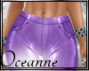 Purple Latex Pants