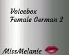 Voicebox Female German 2