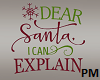 Dear Santa Decal PM