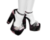 Dark Flower Heels