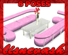 (L) 8 Pose Pink Sofas
