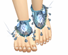 Blue Crush Anklets