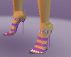 purple heel w/diamonds