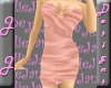 {JJ} Pink Silk Dress