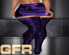 purple latex skirt+boots