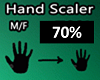 Hand Scaler 70% M/F